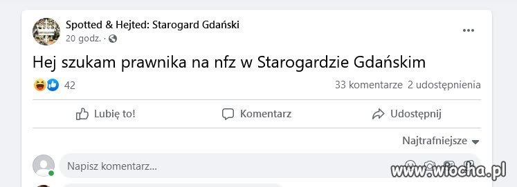 Ja szukam adwokata na NFZ