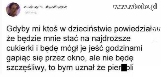 Najdroższe cukierki mam