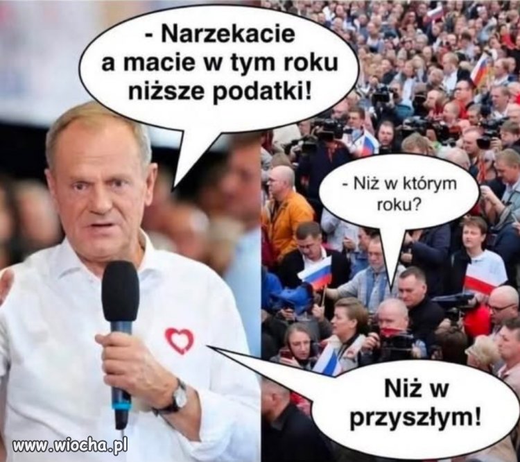 Podatki są teraz niższe