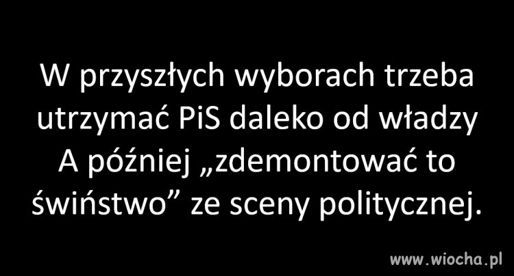 Plan na najbliższą przyszłość