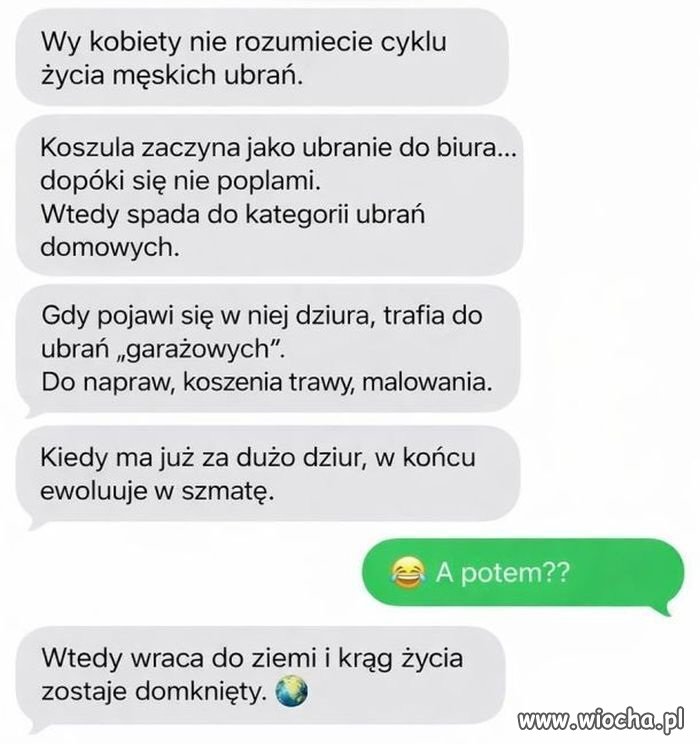 Oto jest wielki cykl życia 