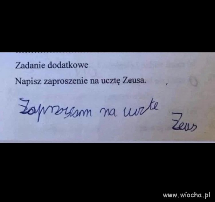 Myślę, że dostał 6