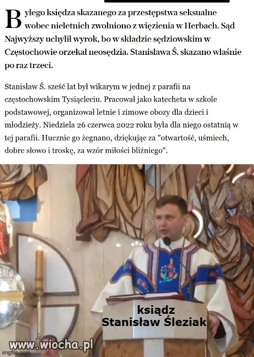 Uwaga! Skazany dewiant na wolności !