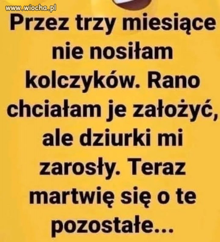 Trzeba używać żeby nie zarosły