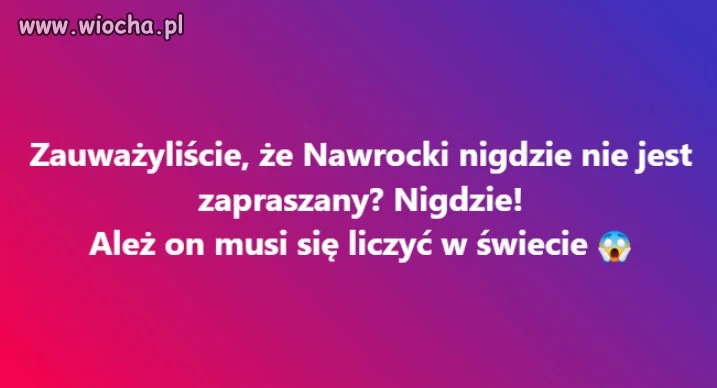 Ależ oni się z nim "liczą"