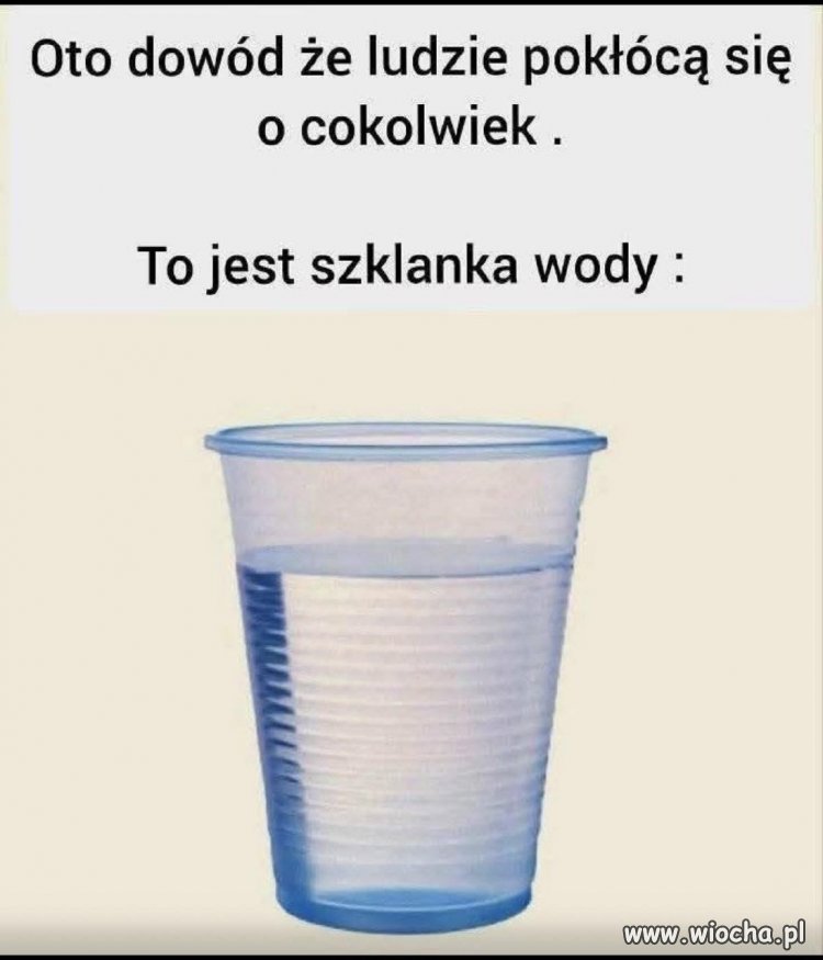 Oto dowód że ludzie pokłócą się o cokolwiek