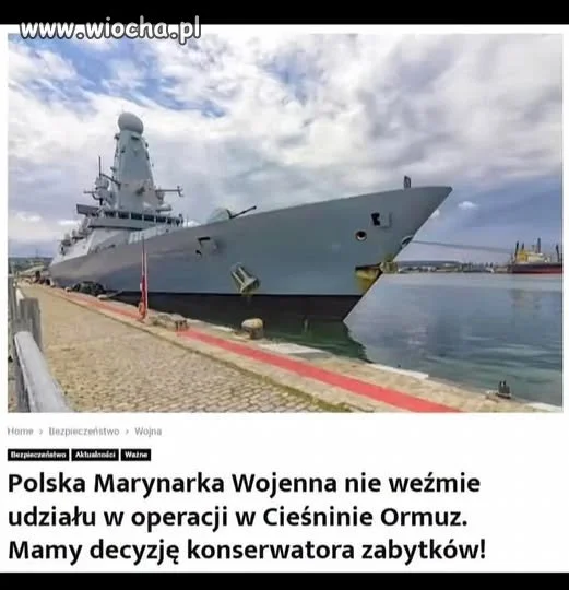 Chociaż raz się wykazał