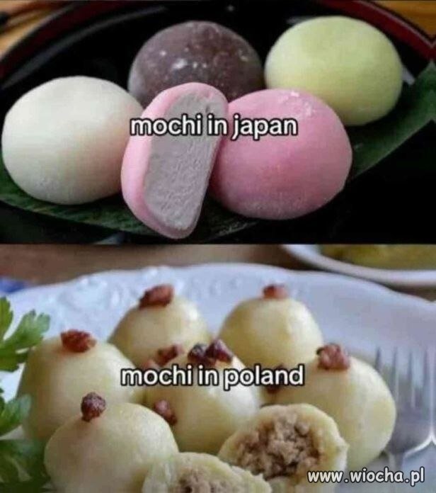 Japońskie mochi
