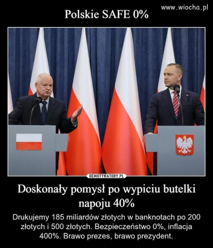 Nie ma co, dwóch geniuszy w jednej sali! Nagroda Nobla z ekonomii jak nic!!!