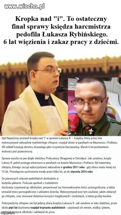 Ksiądz Łukasz Rybiński