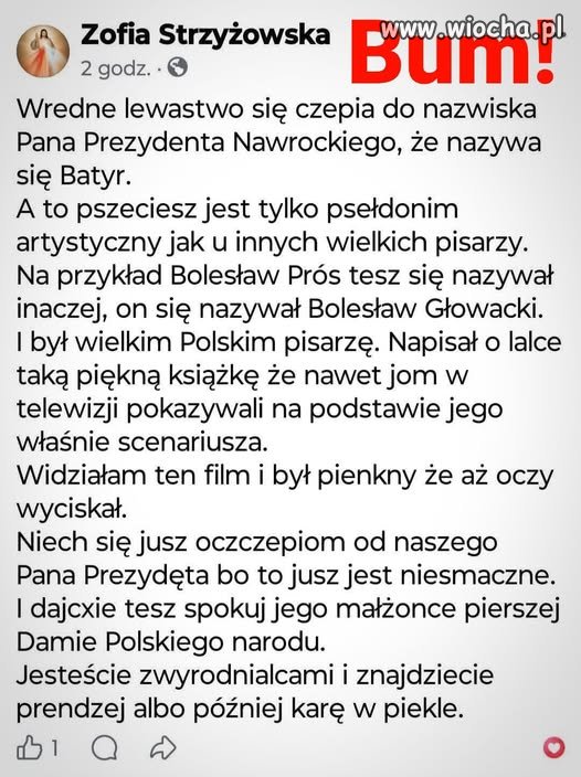Zośka pisze elaborat...