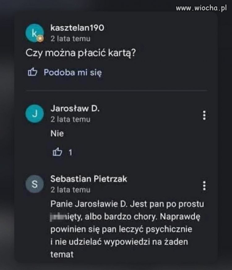 POV: Polak nie może zapłacić kartą