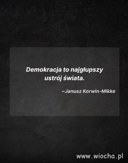 No jeśli Pan tak twierdzi