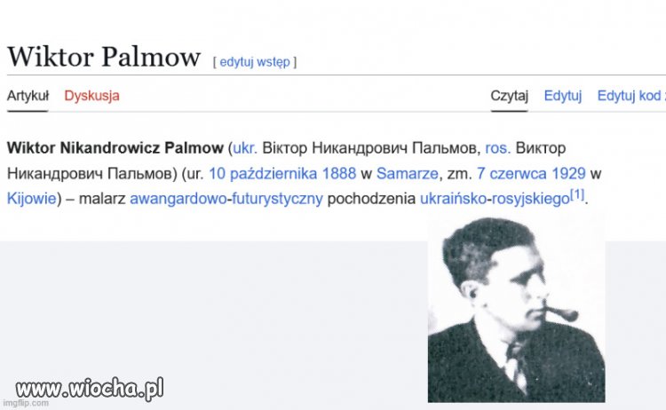 Wiktor Palmow -  Dziś jego święto !