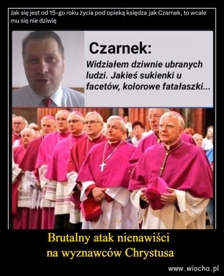 Ale żeby tak swoich obrażać...