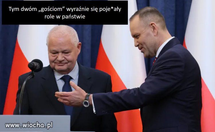 Ten z lewej to może nadrukował miliardów?