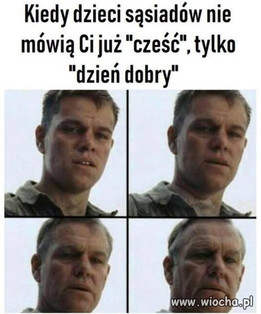 Wszyscy nie robimy się młodsi