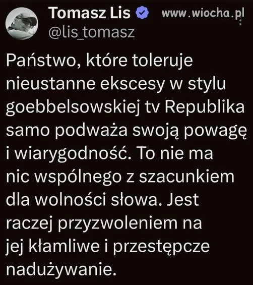 PIS-owscy słuchacze...