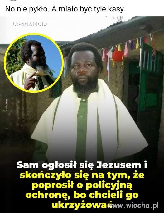 ...chciał ino wyłudzać...