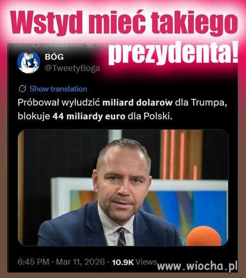 Wstyd i żenada. Czyje interesy reprezentuje? 