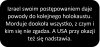 Tak oceniając działania Izraela samo się narzuca
