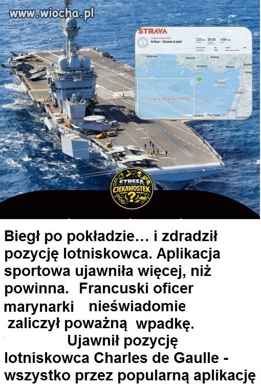 ...na polskim lotniskowcu też mógłby ktoś pobiegać