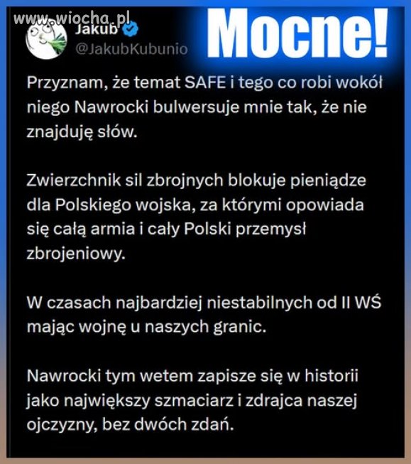Czego się spodziewać po ruskiej onucy