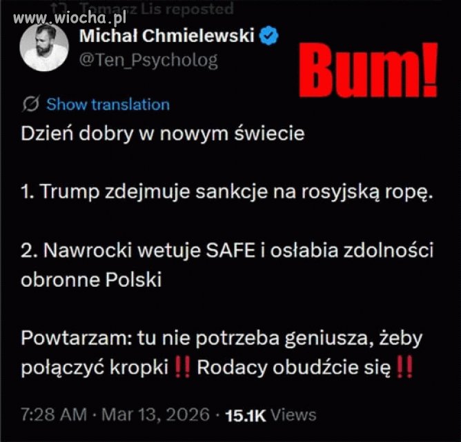 Jak wam się to spina pisowskie zakute łby?