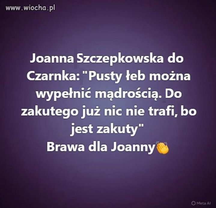 Brawo dla Joanny