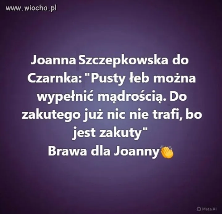 Brawo dla Joanny
