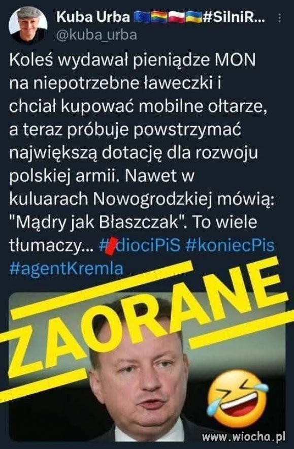 Nawet w partii pełnej złodziei i cwaniaków on uchodzi za nieudacznika i idiotę