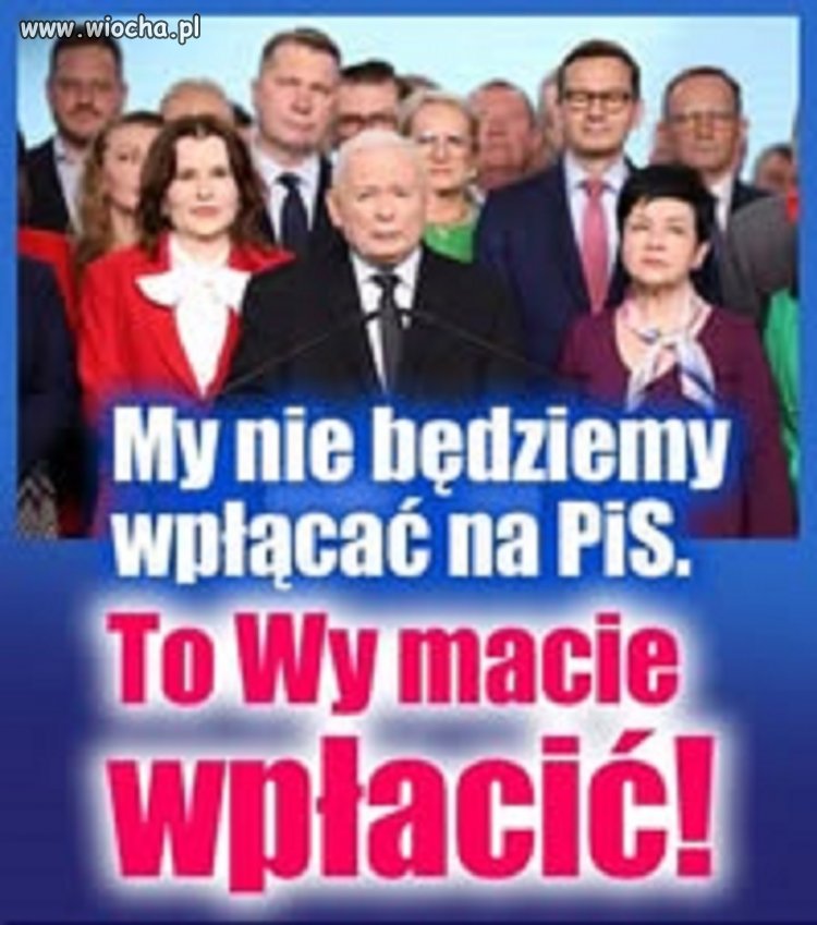 Niech dają ci, co kradli przez 8 lat