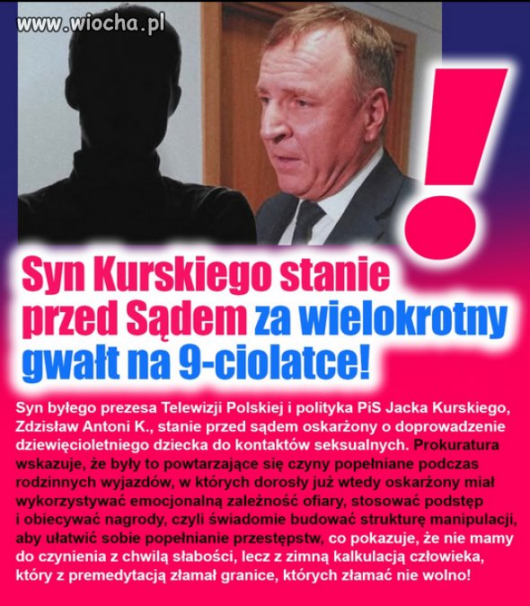NARESZCIE!!! Już dawno powinien siedzieć za kratkami
