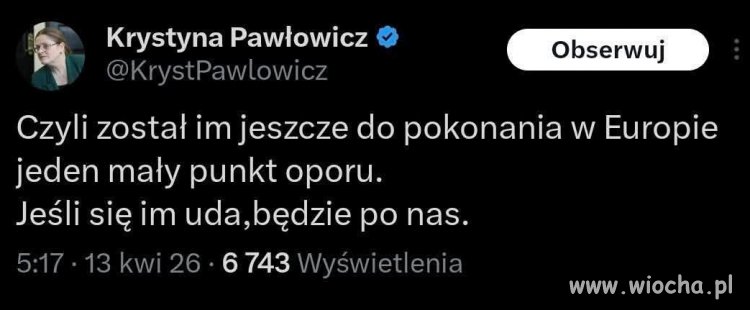 Oj Krycha, Krycha ! Już jest po was😬!