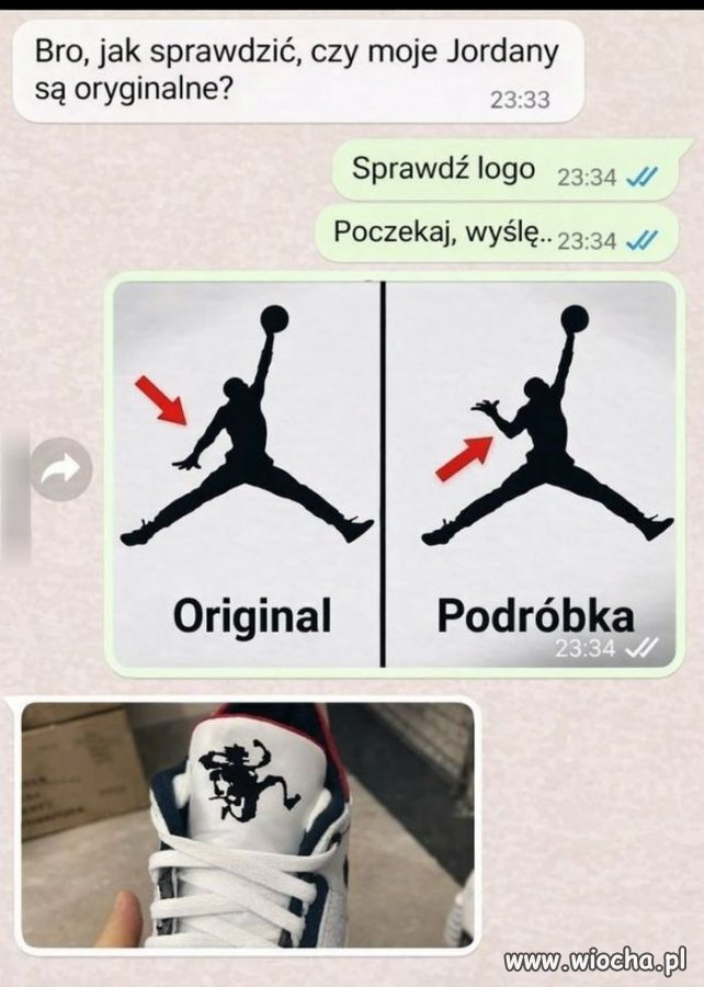 Oryginalne buty 
