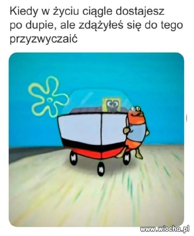 Może mnie coś przejechać