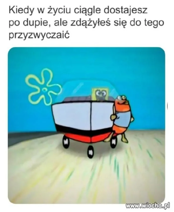 Może mnie coś przejechać