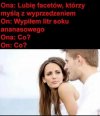 Wypiłem sok ananasowy