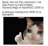 To prawda, nie stać mnie