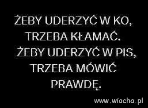 Mam nadzieję że przekaz dotrze...