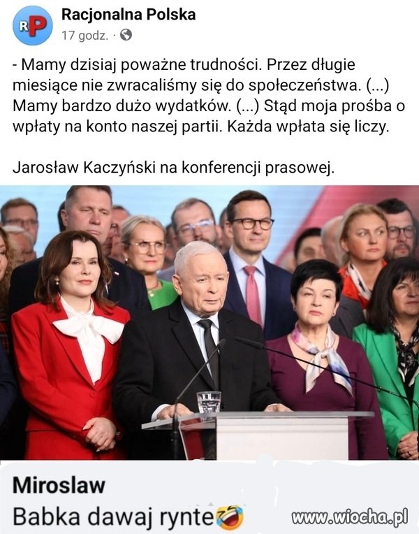 Czyli co? Wpier walimy wszystkich na kasę  