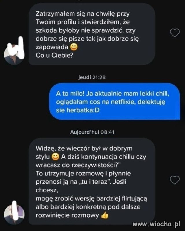 Podrywu z AI to jeszcze nie grali
