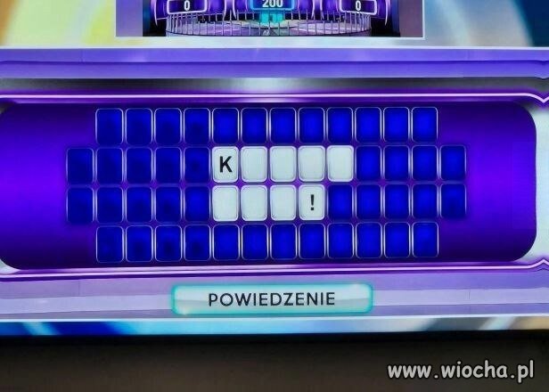 Czy jest to słowo na k
