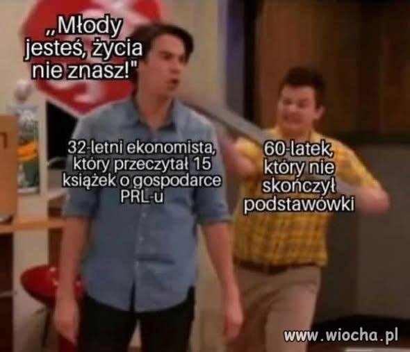 Młody jesteś, życia nie znasz