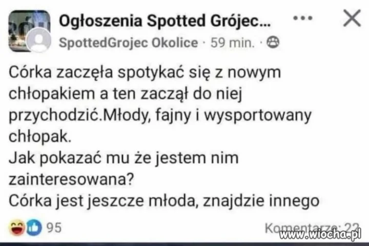 Córka jest jeszcze młoda