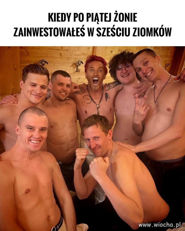 Po piątej żonie czas na męża
