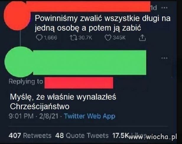 Myślę, że właśnie wynalazłeś chrześcijaństwo