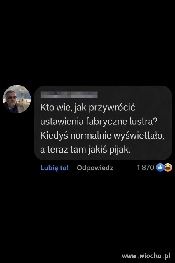 Kiedyś normalny człowiek