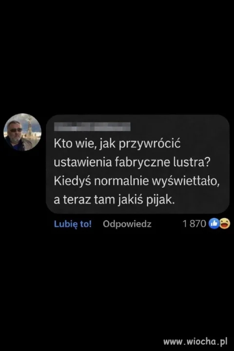 Kiedyś normalny człowiek