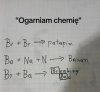 Tak wygląda moja wiedza z chemii
